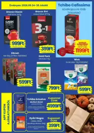 Magnetic akciós újság hét 39 Oldal 5: Wick torokcukor €599,00, Bravos classic espresso €999,00