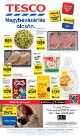 Tesco akciós újság hét 39 Oldal 1: Friss csirkemellfilé €16.999,00, Fehér szőlő €589,00