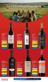 Tesco akciós újság hét 39 Oldal 10: Koch premium cabernet sauvignon €1.599,00, Mészáros Pál Grandiózus Malbec €3.599,00