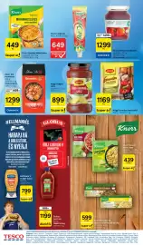 Tesco akciós újság hét 39 Oldal 20: Maggi üveges szósz €899,00, Univer majonéz €649,00