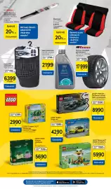 Tesco akciós újság hét 39 Oldal 33: Bosch üléshuzat €7.999,00, Lego minecraft €5.990,00