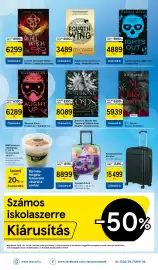 Tesco akciós újság hét 39 Oldal 34: P. C. Harris: Ne bízz senkiben! €5.939,00