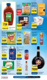 Tesco akciós újság hét 39 Oldal 6: Pepsi szénsavas üdítőital €899,00, Chio burgonyachips €849,00