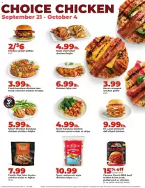 Hy-Vee weekly ad week 39 Page 13: Tyson restaurant style chicken strips €10,99