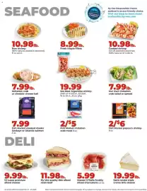 Hy-Vee weekly ad week 39 Page 14: Sea Best Argentine shrimp €19,99
