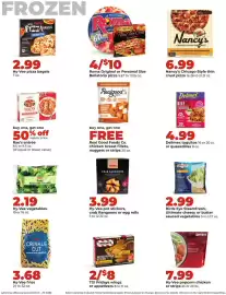 Hy-Vee weekly ad week 39 Page 29: Roma Original or Personal Size Bellatoria pizza €10,00