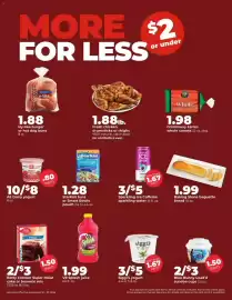 Hy-Vee weekly ad week 39 Page 3: V8 Splash juice €1,99, Sparkling Ice Caffeine sparkling water €1,67