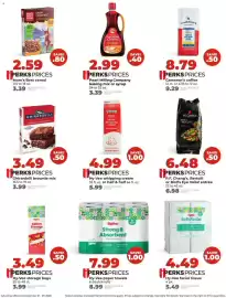Hy-Vee weekly ad week 39 Page 6: P.F. Chang's, Bertolli or Bird's Eye Voila! entrée €6,48, Cameron's coffee €8,79