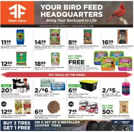 Mills Fleet Farm weekly ad week 39 Page 1: Energizer Max 8-pk. AA or AAA Batteries €7,49