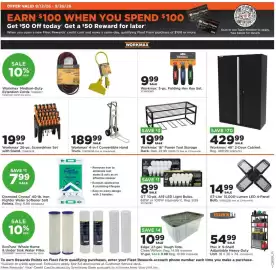 Mills Fleet Farm weekly ad week 39 Page 10: Gt-lite 15,000-lumen led 4-panel bulb €14,99