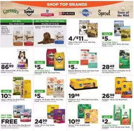 Mills Fleet Farm weekly ad week 39 Page 5: Pedigree 40-lb. Dry Dog Food €26,98, Tuffy's Dry Dog Food