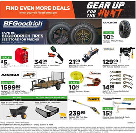 Mills Fleet Farm weekly ad Page 24: Keeper Recovery Straps, Mossy Oak Ratchet Tie Downs €14,99