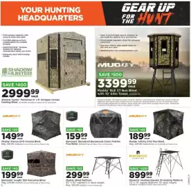 Mills Fleet Farm weekly ad Page 10: Muddy Prevue EVO Ground Blind €149,99