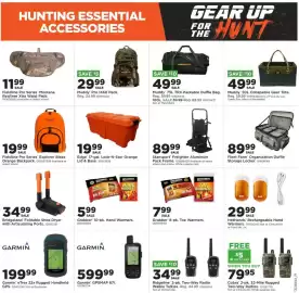 Mills Fleet Farm weekly ad Page 17: Garmin eTrex 22x Rugged Handheld GPS €199,99