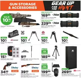 Mills Fleet Farm weekly ad Page 5: Fleet Farm Paper Targets, Hornady 18-Gun Cabinet €269,99