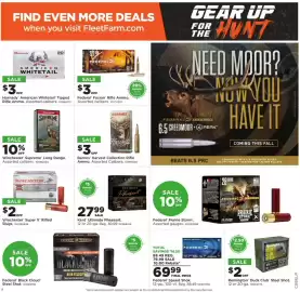 Mills Fleet Farm weekly ad Page 8: Winchester Supreme Long Range, Winchester Super X Rifled Slugs €2,00