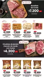 Catálogo Coto semana 39 Página 2: Ideal - bondiola de cerdo €7.200,00, Coto - pechuga de pollo con piel congelada €8.999,00