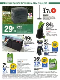 Catalogue E.Leclerc Brico | Jardin, brico, chauffage page 8: Belli COMPOST'ÉCO €29,90, EDA MALLE DE RANGEMENT €49,90