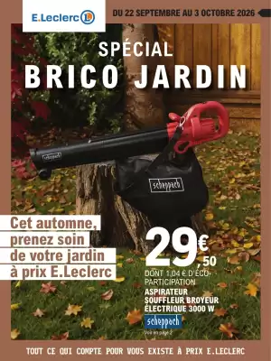 E.Leclerc Brico | Jardin, brico, chauffage (valable jusqu'au 3-10)