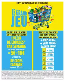 Catalogue E.Leclerc | Café et petit déjeuner page 2: DU 1ER SEPTEMBRE AU 3 OCTOBRE 2026 LE GRAND JEU JOUEZ (1) SUR LA BORNE