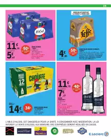 Catalogue E.Leclerc | Café et petit déjeuner page 29: 1664 Bière blonde €17,02, LA CHOUFFE €14,51