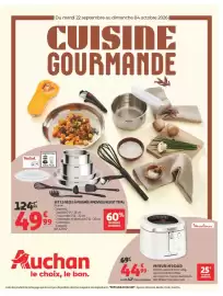Catalogue Auchan Supermarché | Cuisine gourmande hypers page 1: Moulinex Friteuse AF2521EO €44,99