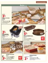 Catalogue Auchan Supermarché | Cuisine gourmande hypers page 13: MOULE À CHARNIÈRE Ø 26 CM €5,99