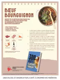 Catalogue Auchan Supermarché | Cuisine gourmande hypers page 8: BŒUF BOURGUIGNON RECETTE À RETROUVER PAGE 104 DANS LE LIVRE