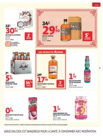 Catalogue Auchan | Saveurs d'Asie hypers page 13: Asahi BIÈRE BLONDE €2,10, KOSHI WHISKY JAPONAIS €17,99