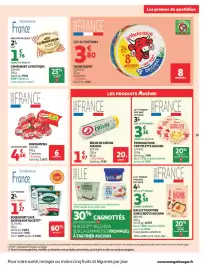 Catalogue Auchan | Saveurs d'Asie hypers page 25: Auchan Bûche de chèvre €1,97, Auchan Fromage pour tartiflette €3,16
