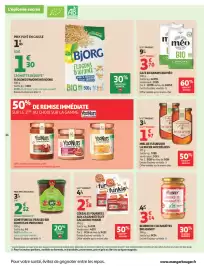 Catalogue Auchan | Saveurs d'Asie hypers page 34: MANDY BEURRE DE CACAHUÈTES €3,14, Bjorg Flocons d'avoine €1,30