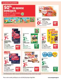 Catalogue Auchan | Saveurs d'Asie hypers page 40: La Boulangerie Panini €1,34, Nutella B-ready €6,73
