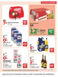 Catalogue Auchan | Saveurs d'Asie hypers page 43: CHOUFFE BIÈRE ROUGE CERISE €7,69, ORANGINA JAUNE €5,76