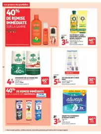 Catalogue Auchan | Saveurs d'Asie hypers page 48: L'ARBRE VERT Déodorants billes €4,19, Dove Gel douche anti-stress €5,84