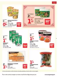 Catalogue Auchan | Saveurs d'Asie hypers page 9: Sharwoods MINI NAANS AIL CORIANDRE €1,72, WEI MING CHAMPIGNONS NOIRS €1,65
