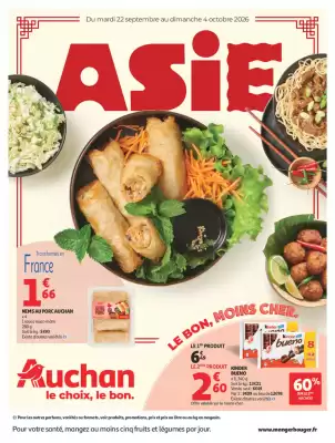 Auchan | Saveurs d'Asie hypers (valable jusqu'au 4-10)