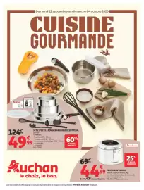 Catalogue Auchan | Cuisine gourmande hypers page 1: Moulinex friteuse af2521eo €44,99