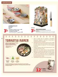 Catalogue Auchan | Cuisine gourmande hypers page 22: Gard Couteau japonais €3,50, La coupelle €3,99