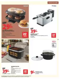 Catalogue Auchan | Cuisine gourmande hypers page 23: SEVERIN FRITEUSE FR2431 €39,99