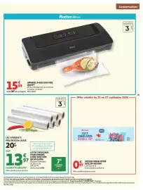 Catalogue Auchan | Cuisine gourmande hypers page 31: QILIVE €13,97, Qilive APPAREIL À MISE SOUS VIDE €15,99