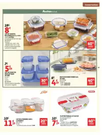 Catalogue Auchan | Cuisine gourmande hypers page 33: PYREX Plat rectangle €7,19, LE PARFAIT TERRINES €11,19