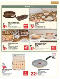 Catalogue Auchan | Cuisine gourmande hypers page 37: 5five MOULE MADELEINES €9,99, MOULE À CHARNIÈRE Ø 26 CM €5,99
