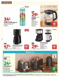 Catalogue Auchan | Cuisine gourmande hypers page 40: Nutribullet Blender NBPO03LBL €34,99, Melitta Cafetière Filtre €47,99