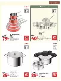 Catalogue Auchan | Cuisine gourmande hypers page 9: Tefal MARMITE Ø 28 CM EMOTION €35,99, SEB AUTOCUISEUR CLIPSO 6 L €89,99