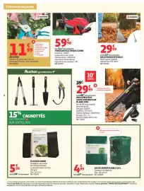 Catalogue Auchan | Jardinage automne page 6: WM ASPIRATEUR SOUFFLEUR BROYEUR FILAIRE 230V €29,99