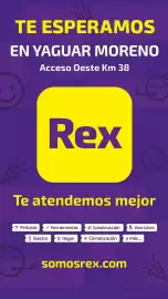 Catálogo Supermercados Yaguar semana 39 Página 5: 1 TE ESPERAMOS EN YAGUAR MORENO Acceso Oeste Km 38 Rex Te atendemos mejor