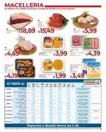 Volantino Supermercati Nonna Isa Pagina 12: Bonroll Easy AIA prosciutto e formaggio, spinaci €4,39