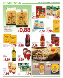 Volantino Supermercati Nonna Isa Pagina 4: Pasta Le Specialità DE CECCO Tagliatelle, Calamarata, Paccheri €1,55