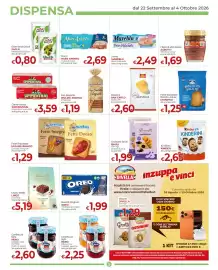 Volantino Supermercati Nonna Isa Pagina 5: Patatine SAN CARLO classiche €2,60, Croissant farciti BAULI €1,99