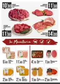 Volantino Supermercato Pollio Pagina 4: Del Campo pollo cricche e spinacette €2,79, Del Campo Fusì/Sovracosce di pollo €5,49
